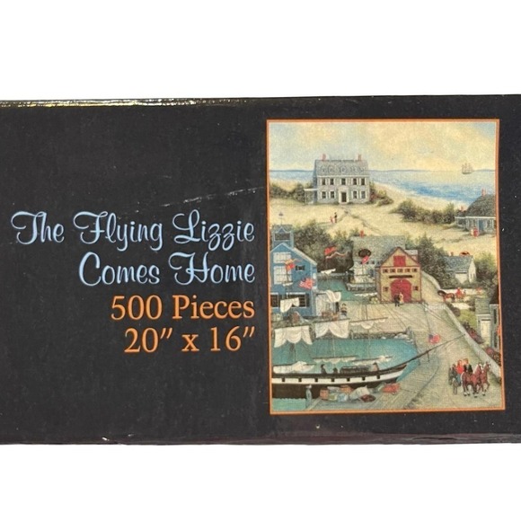 Linda Nelson Stocks Deluxe Puzzle Set Three 500 Piece Jigsaw Puzzles SEALED 1999 - Picture 14 of 14